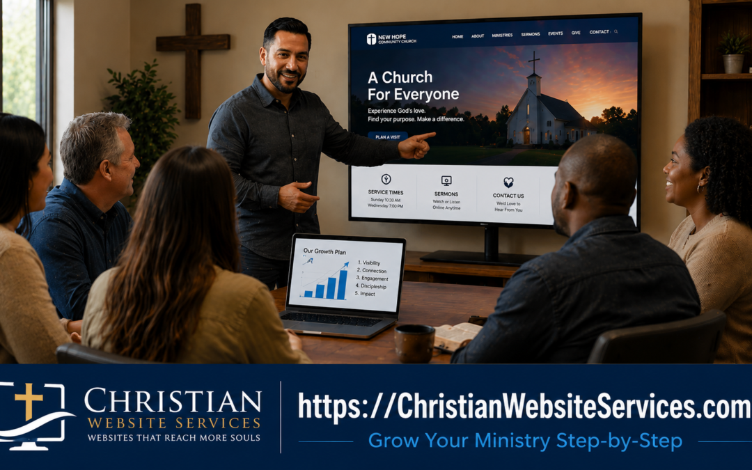 How a Church Website Can Help Grow Your Ministry Step-by-Step
