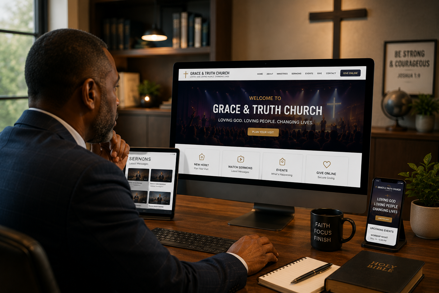 Contemplating the church's digital presence