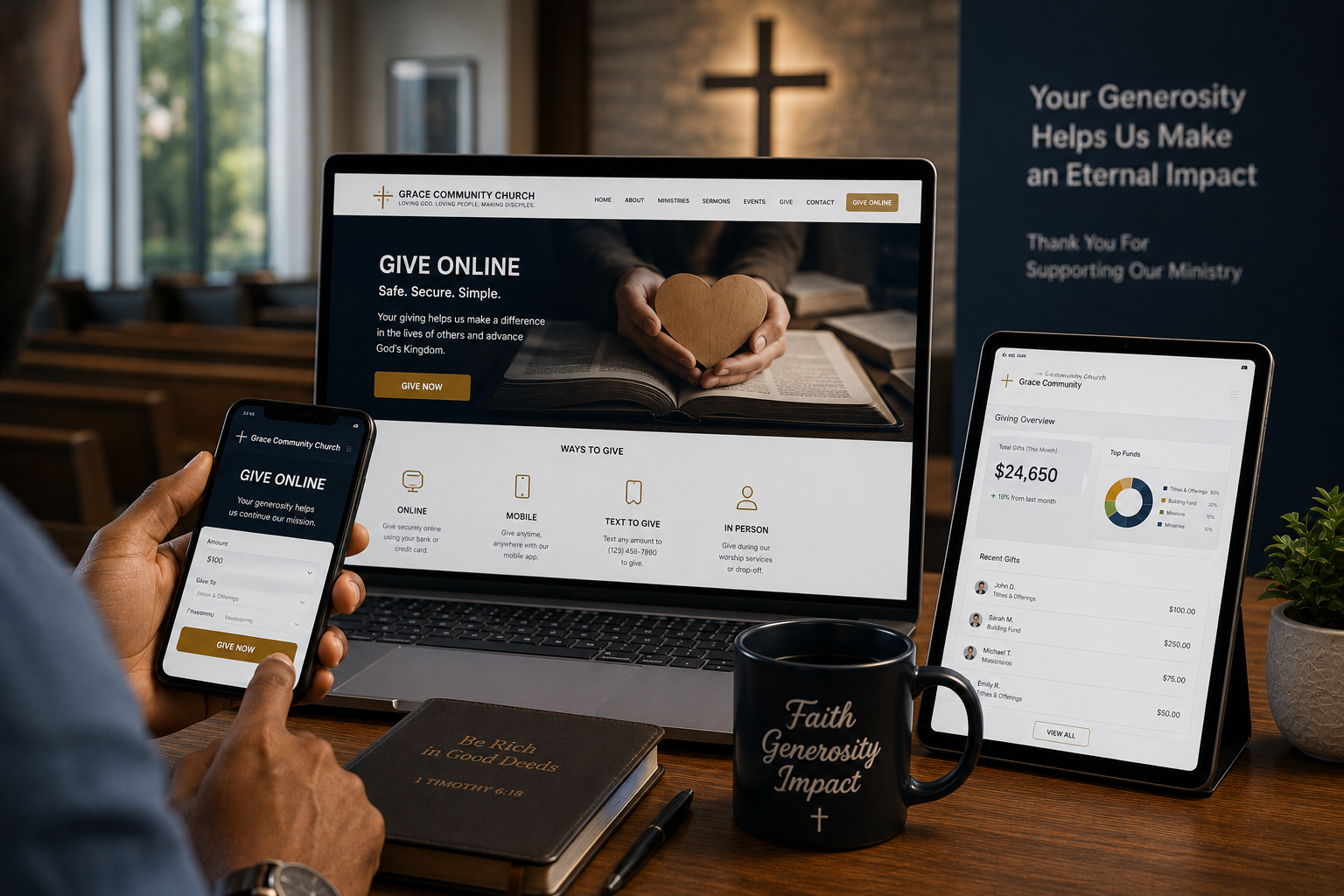 Online Giving Integration