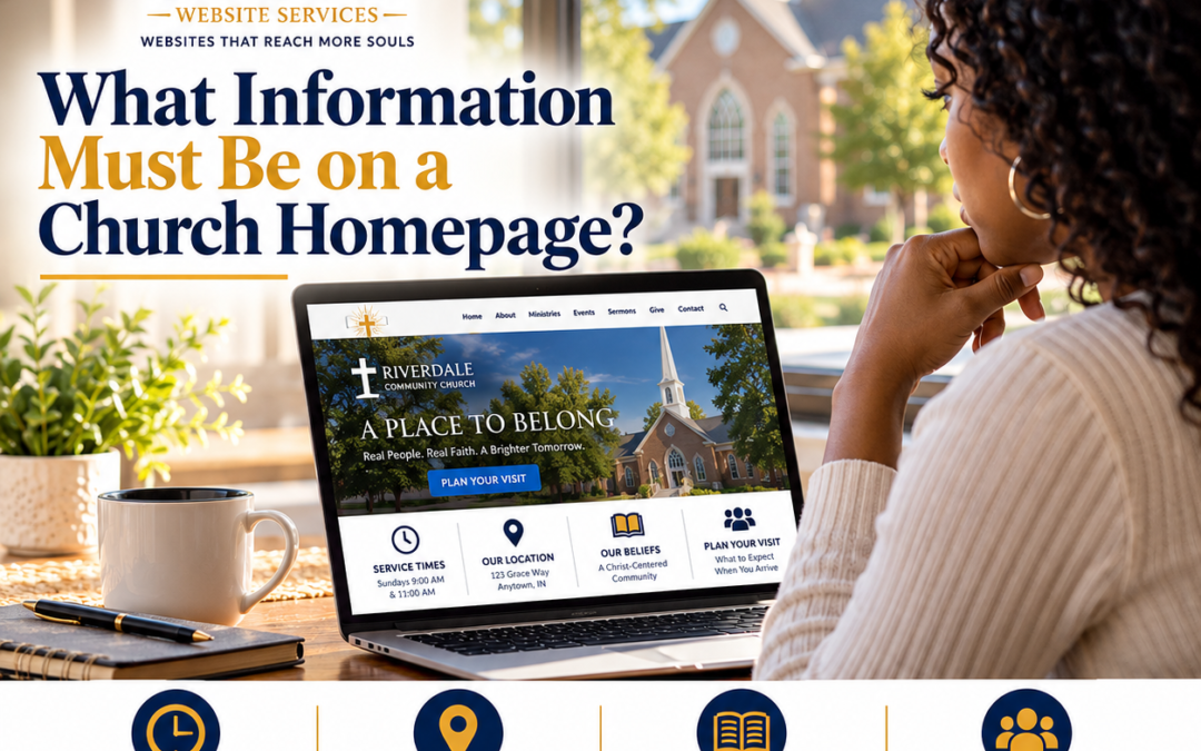 What Information Must Be on a Church Homepage