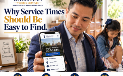 Why Service Times Should Be Easy to Find on Your Church Website